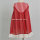 Hot Sell Boutique Vintage Red Striped Girl Dress